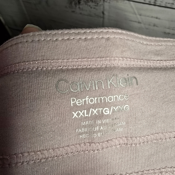 NWT Calvin Klein Women's Light Purple Athletic  Drawstring Shorts Size XXL - Picture 4 of 7